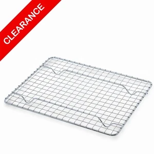 NEW Update International 10" x 18" Rectangular Chrome-Plated Wire Pan Grate - Picture 1 of 2