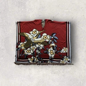 Dsquared2 Wool Multicolour Poncho MUFFLER Y2K scarf knitwear Luxury Designer - Picture 1 of 5