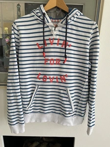 Marc O'Polo Campus Streifen Hoody Kapuze Sweatshirt langarm Gr.L - Bild 1 von 3