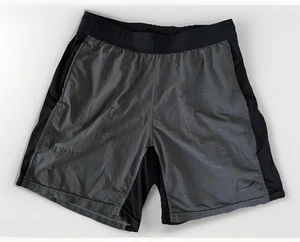 Pantalones cortos de entrenamiento para hombre Nike Dri-Fit gris/negro talla grande - Imagen 1 de 11