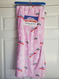 Manta de felpa de gran tamaño de bolas de nieve de anfitriona 60 X 70💗🤍⭐2025~Nueva - Imagen 1 de 9