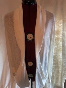 maglione cardigan donna "21" avorio tg. Grande. usato. Morbidissimo. - Foto 1 di 3