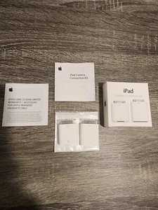iPad Camera Connection Kit MC531ZM/A Genuine OEM Apple Accessory Adapter - Picture 1 of 10