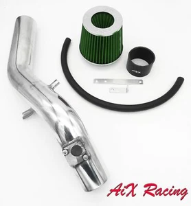 AirX Racing Black-Green For 2005-2013 Lexus IS250 2.5L V6 Air Intake Kit - Picture 1 of 4