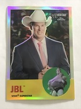 2007 Topps Heritage II Chrome WWE JBL Refractor Card #37