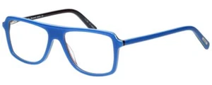 Eyebobs Buzzed 2293-10 Unisex Square Designer Reading Glasses in Blue Black 52mm - Picture 1 of 5