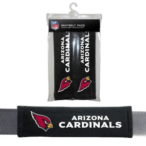2PC NFL Arizona Cardinals Car Truck Bag Seat Belt Pads / Shoulder Pads Covers - Picture 1 of 1