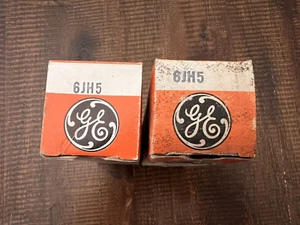 2 - Tubo de vacío vintage GE General Electric 6JH5 radio electrónica - Imagen 1 de 3