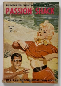 PASSION SHACK Hal Dresner (Nightstand, 1960) McCauley Vintage Sleaze PB GGA RARE - Picture 1 of 11