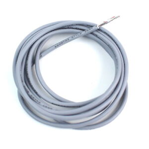  Shielded 2-Conductor Guitar Circuit Wire hookup wire 6-Foot 24 AWG ,Gray