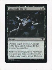 Magic: MTG: Ravnica Allegiance: Foil: Consign to the Pit