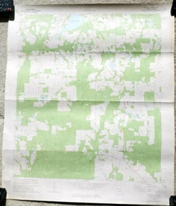 Paxton Florida Alabama 1973 USGS 7,5 Minuten Topographische Karte 1:24.000 - Bild 1 von 3