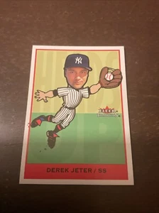2002 Fleer Tradition Former New York Yankees Derek Jeter HU Heads Up Card - Picture 1 of 5