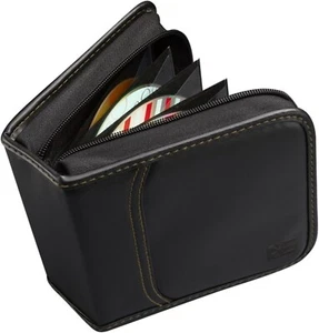 Case Logic KSW-32 Koskin CD Wallet-Holds 32 Discs - Notes - Faux Leather (Black) - Picture 1 of 3