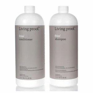 LivingProof No Frizz Shampoo and Conditioner 32 oz / Liter Duo Set - Picture 1 of 3