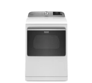 Maytag 27 Inch Electric Smart Dryer with 7.4 Cu. Ft. Capacity - MED7230HW - Picture 1 of 3