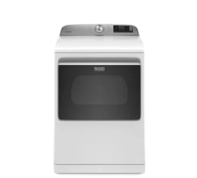 Maytag 27 Inch Electric Smart Dryer with 7.4 Cu. Ft. Capacity - MED7230HW - Image 1 of 4