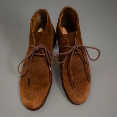 Ralph Lauren Brown Leather Suede Chukka Women’s Boots Size 6.5 B - Image 1 of 4