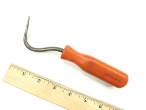 MAC TOOLS HOOK PICK TOOL RED HARD HANDLE COTTER PIN REMOVAL SW70A - MADE IN USA - Picture 1 of 4