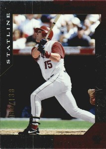 2003 Donruss Team Heroes Stat Line Anaheim Angels Baseball Card #8 Tim Salmon