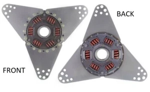 Triangular Marine Damper Plate fits GM Chevy Small Block 305 350 & Velvet Drive - Bild 1 von 2