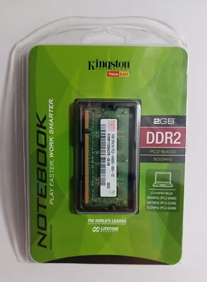 Kingston Technologies Notebook 2GB DDR2 - Image 1 of 2