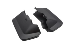 20-25 Silverado 2500 3500 HD GM Front Black Molded Splash Mud Guards 84254758 - Picture 1 of 2