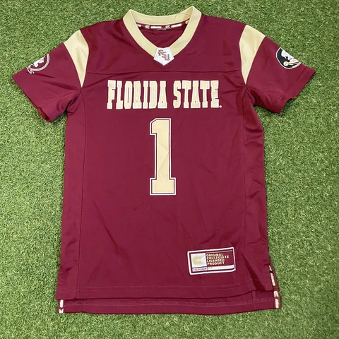 Florida State FSU Seminoles Colosseum Football Jersey #1 Size Small S Adult Cover