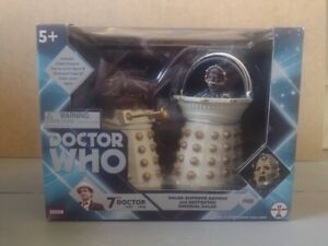 Doctor Who - Remembrance of the Daleks - Emperor Davros and destroyed Dalek set