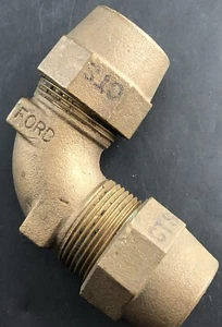 FORD 3/4 IN CTS ELBOW Brass C1a - Picture 1 of 2