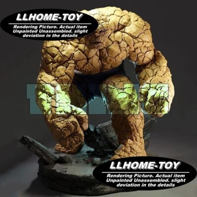 The Thing Fantastic F4 Resin 1:6 Model Kit Unpainted 3d Print GK Statue Figure - Image 1 of 4