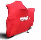 Motorbike Indoor Stretch Motorcycle Dust Cover Red Fits HYOSUNG RX125 TRAIL
