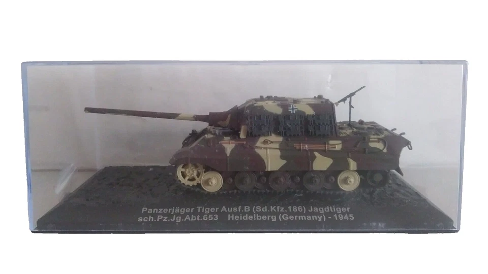 PANZER TIGER AUSF. B - GERMANY 1945  SCALA 1/72 - Immagine 1 di 1