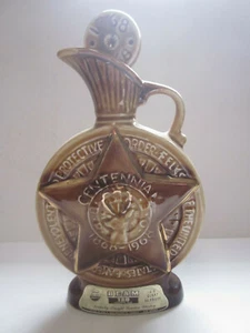 1968 ELKS BPOE CENTENNIAL JIM BEAM EMPTY COLLECTORS BOTTLE - Picture 1 of 5