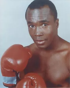 SUGAR RAY LEONARD 8X10 PHOTO BOXING PICTURE CLOSE UP - Picture 1 of 1