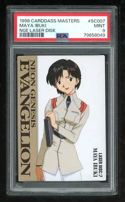 Evangelion Carddass LD 1998 SC007 Maya Ibuki Promo Card Japanese PSA 9 79658049 - Image 1 of 2