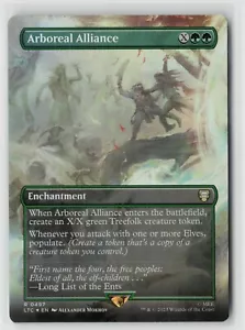 MTG Arboreal Alliance - Sin fronteras - 497 - Lámina LTC x1 casi nueva rara - Imagen 1 de 2