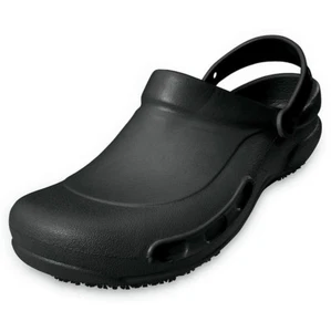 Men's Restaurant Oil Resistant Kitchen Work Shoes Loafer Slip-On Skid Non-Slip - Picture 1 of 4