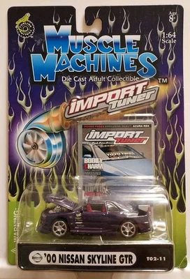 Máquinas musculares Nissan Skyline 00 GTR T02-11 Foto 1 de 4