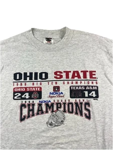 Vintage 1999 Ohio State Buckeyes Sugar Bowl Champion T-Shirt XL 1998 Big Ten 90s - Bild 1 von 9