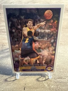2003-04 Topps Chrome Luke Walton REFRACTOR Rookie Card RC #142 Lakers Free Ship - Picture 1 of 3