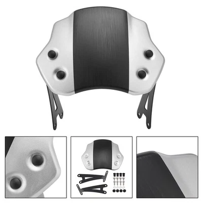 ABS Parabrezza Cupolino per SCRAMBLER 400 X 2024-2025 Argento T9 - Immagine 1 di 4