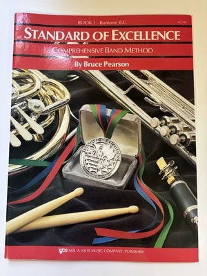 Standard Of Excellence Comprehensive Band Method By Bruce Pearson Baritone B.C. - Image 1 of 2