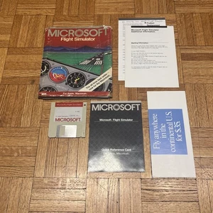 Microsoft Flight Simulator (Apple Macintosh, 1986) Computer Videospiel - Bild 1 von 18
