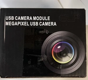 ELP Sony IMX323 Camera Sensor Low Light Mini Webcam Microphone Zoom Surveillance - Photo 1/8