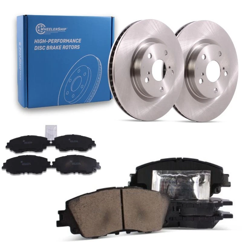 Front Brake Pad and Rotor Kit for Toyota RAV4 - Image 1 of 3