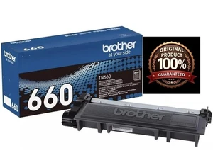 Oryginalny wysokowydajny czarny toner Brother TN-660 OPEN BOX Darmowa wysyłka - Zdjęcie 1 z 4