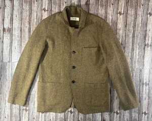 Buck Mason Filted Wool Chore Coat Farbe Dark Olive Green Size Medium - Bild 1 von 7