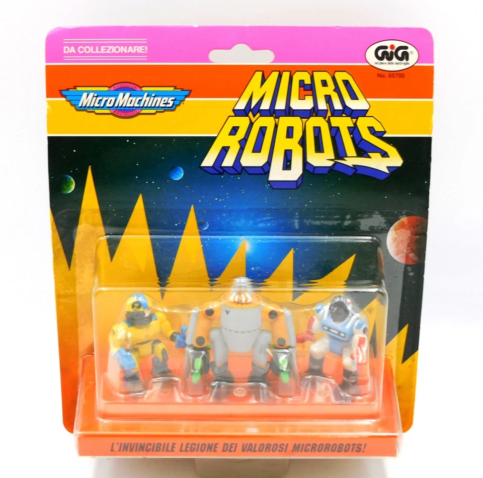Galoob Zbots Voids Micro Machines Robots Moc Sealed Micromachines Gig Italian #3 - Image 1 of 4