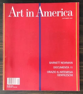 Art In America Magazine - 2002 September - Picture 1 of 3